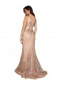 Sleek Long Mermaid Sparkling Sequin Prom Dress UK Website