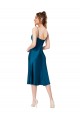 Midi Length Silky Satin Cocktail Prom Dress / Homecoming Dress UK Website