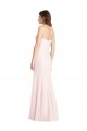 Strapless Crepe Trumpet Prom Dress with Front Slit UK Website