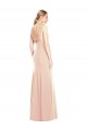 V-Spaghetti Strap Open Back Bateau Neck Trumpet Prom Dress UK Website