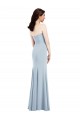 Strapless Notch Crepe Prom Dress with Front Slit UK Website