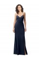 Sweetheart Fit and Flare Stretch Crepe Prom Dress with Side Slit and Strappy Back UK Website